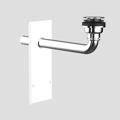 SANIT Fertigbauset für Wandeinbaugeruchverschluss