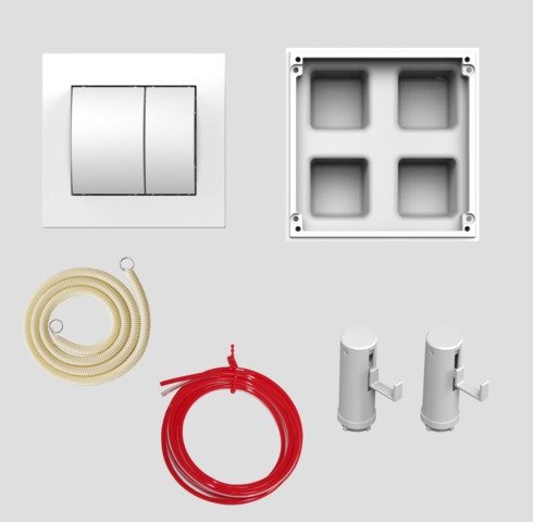 SANIT WC actuator 2V pneumatic