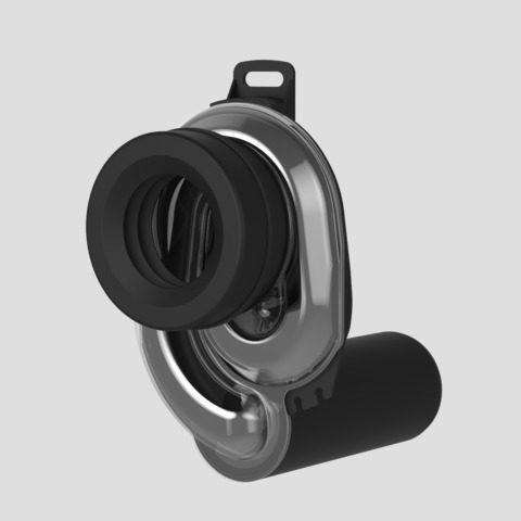 SANIT Urinal exhaust trap horizontal