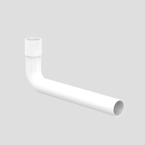 SANIT Spülbogen d:44 90Gr weiß