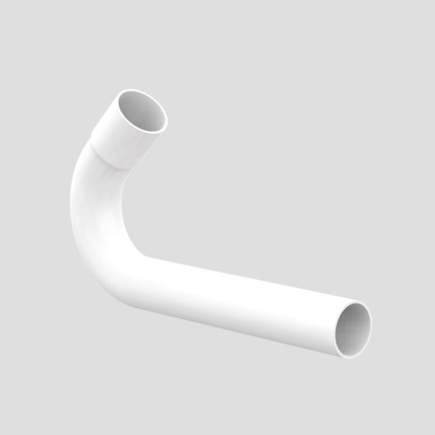 SANIT Spülbogen d:44 135Gr weiß