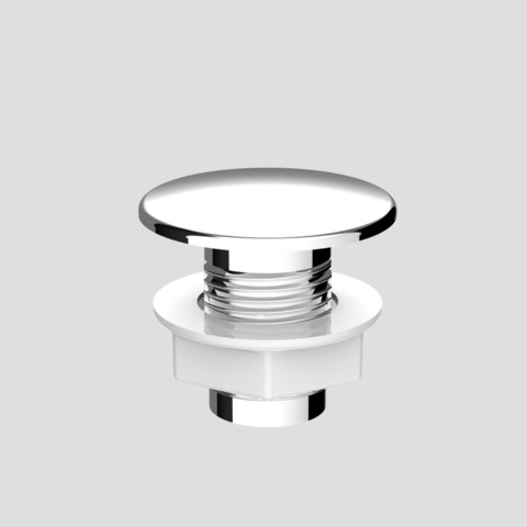 SANIT Hahnlochstopfen chrom