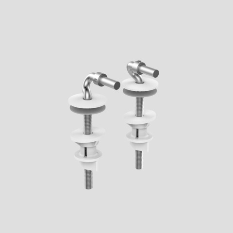 SANIT Edelstahl Scharnier M8 Bügel