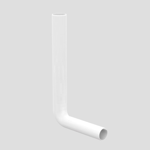 SANIT Spülbogen 380x210mm weiß