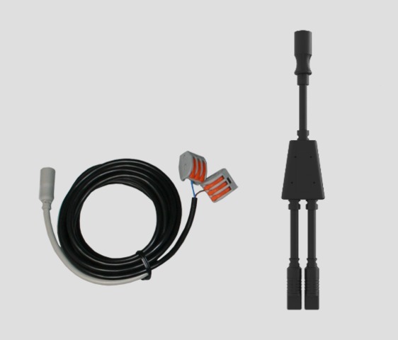 SANIT Y-Stecker mit 2m Kabel