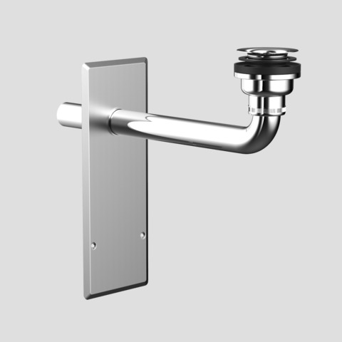 SANIT Fertigbauset für Wandeinbaugeruchverschluss