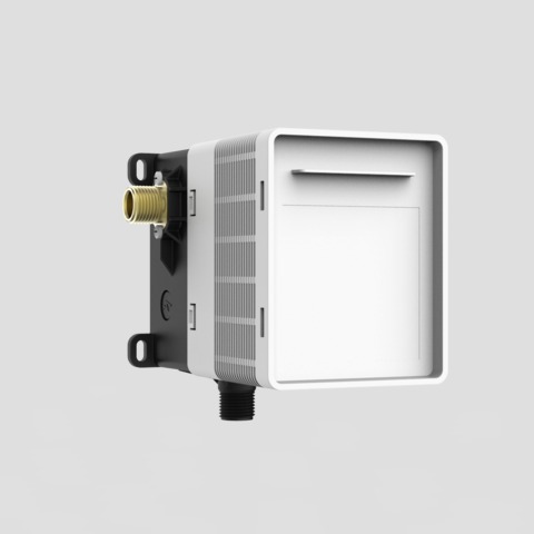 SANIT Urinal-Rohbaukasten mit Urinal