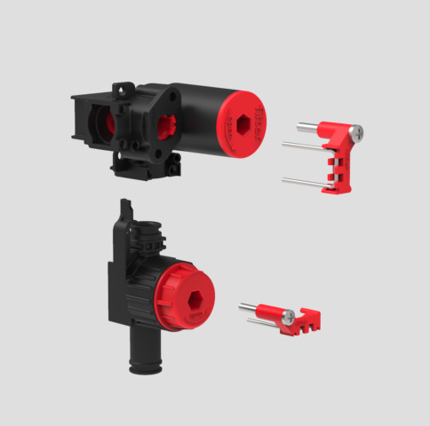 SANIT Wasserstrecke Urinal-Element INEO