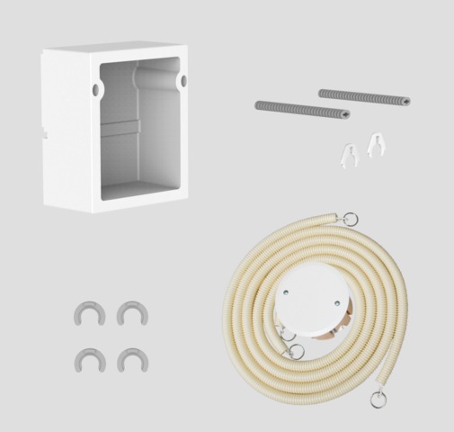 SANIT Rohbauset für Betätigungsplatte