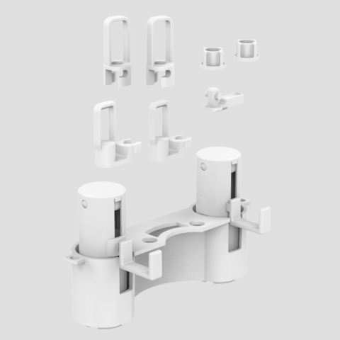 SANIT Hebeeinheit Pneumatikeinheit 1V/2V