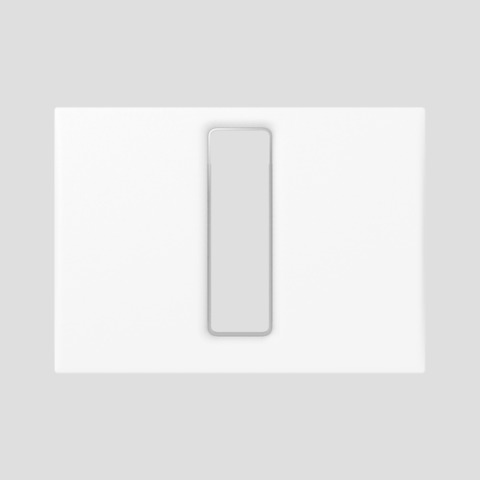 SANIT Tastenrahmen WC Bright