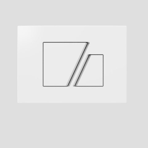 SANIT Betätigungsplatte S707