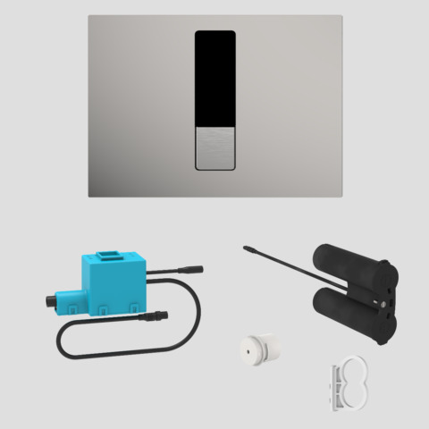 SANIT Betätigungsplatte Ineo Bright 2C - Infrarot - Batterie