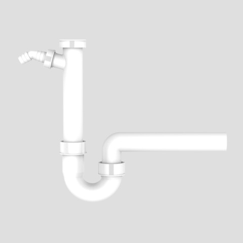 SANIT Rohrgeruchverschluss G1 mit Geräteanschluss