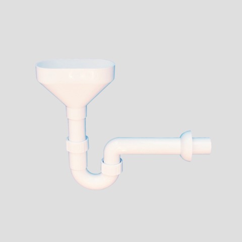 SANIT Rohrgeruchverschluss G1 mit Auffangtrichter