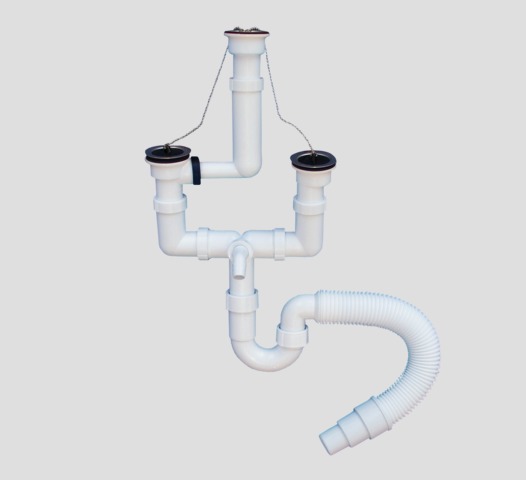 SANIT Ab-u.Überlaufgarnitur G1 1/2x40/50