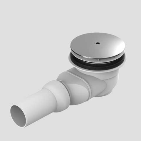 SANIT Duschablauf 823/90W Abgang