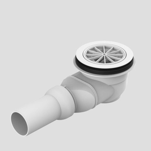 SANIT Funktionseinheit 823/90FW Abgang