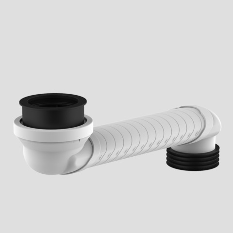 SANIT WC-Etagen-Anschl.bogen INEO SOLO