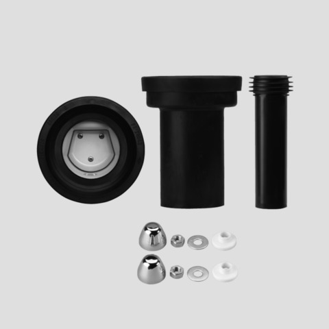 SANIT WC-Anschlussset DN90 mit rat