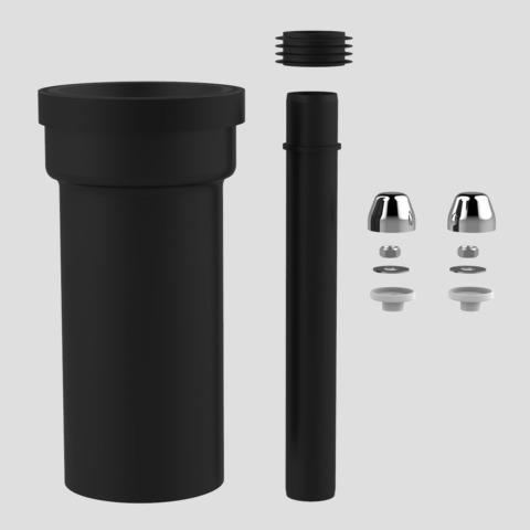 SANIT WC-Anschlussgarnitur 300mm DN100