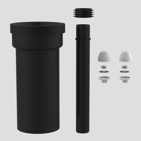 SANIT WC-Anschlussgarnitur 300mm DN100