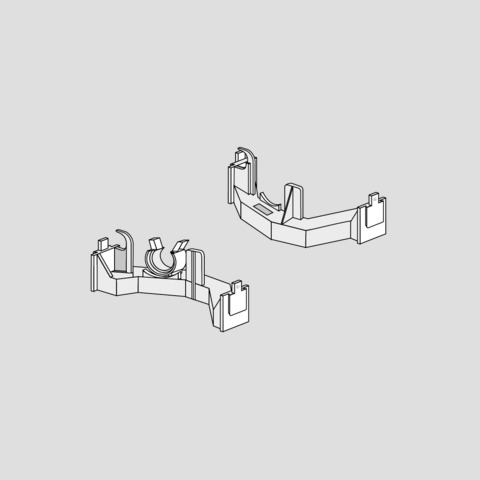 SANIT Aussteifungssteg mit FV-Halterung