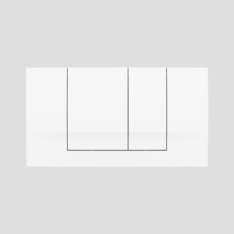 SANIT WC Betätigungsplatte für FRIABLOC