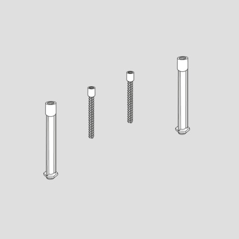 SANIT Verlängerungsset (5 - 15 cm)