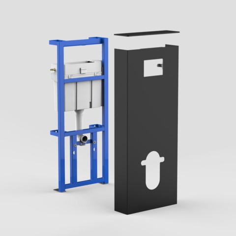 SANIT Sanitärmodul INEO SOLO Wand-WC